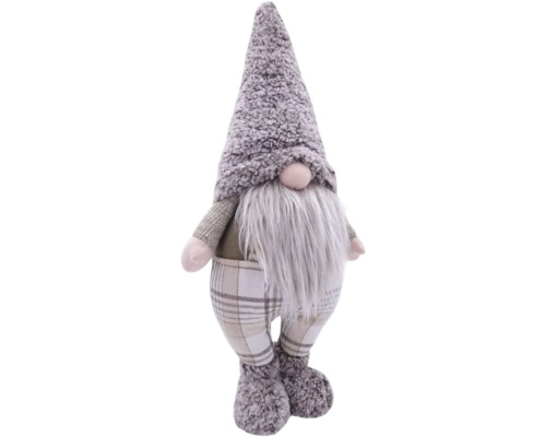 Figurină decorativă pitic cu căciulă și barbă