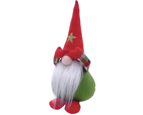 Gnom de Crăciun cu barbă și stea