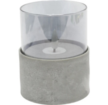 Lumânare decorativă cu LED cu cupolă de sticlă pentru interior