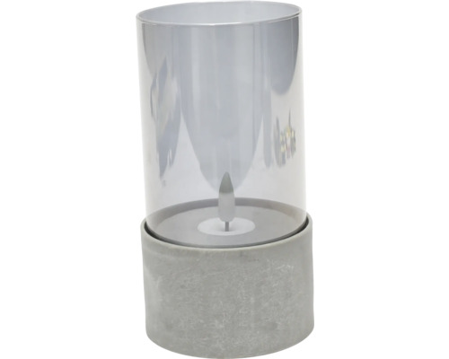 Lumânare decorativă cu LED într-un cilindru de sticlă