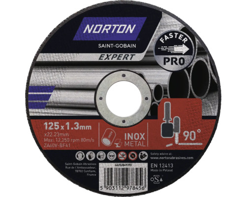Disc debitare metal Norton Expert Pro Ø125x22,23mm