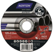 Disc de debitare Norton Saint-Gobain Expert 125 x 2,2 milimetri pentru metal