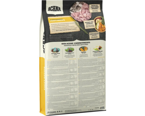 Acana rețetă pentru căței hrană uscată pentru câini