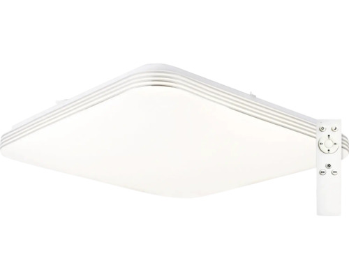 Plafonieră cu LED integrat Ocean HS RC 36W 3600 lumeni Ø40 cm lumină albă 3000-6500K, incl. telecomandă, alb