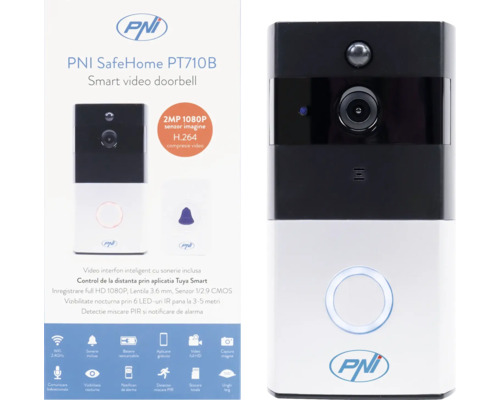 Sonerie video inteligentă PNI SafeHome PT710B