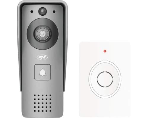 Sonerie cu cameră și buton de sonerie