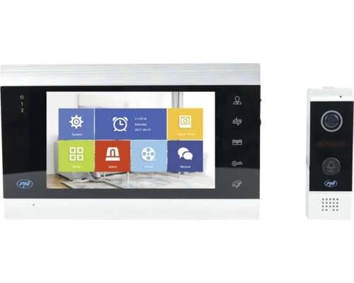 Sistem interfon cu stație interioară și stație exterioară