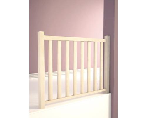 Balustradă etaj Square Luxe 154x100 cm fag Balustradă din lemn pentru scară sau balcon