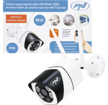 Cameră de supraveghere video wireless pentru exterior PNI IP649 1080p