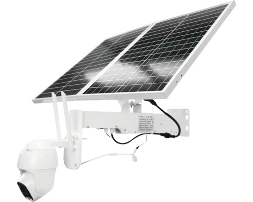 Cameră de supraveghere cu panou solar pentru alimentare