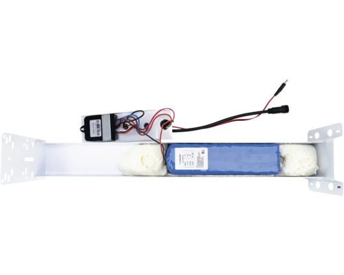 Baterie cu electronice în suport