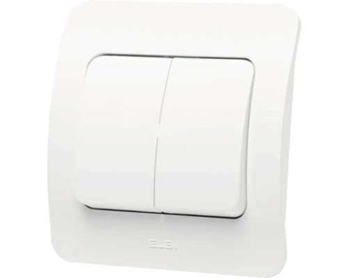 Întrerupător dublu pentru instalație electrică