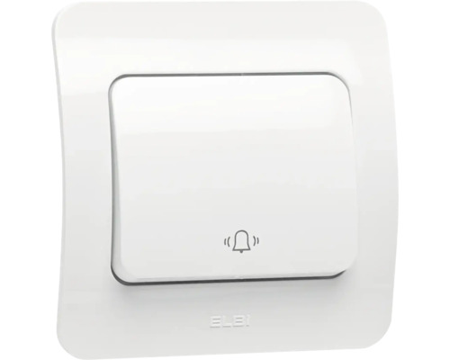Buton sonerie alb ELB