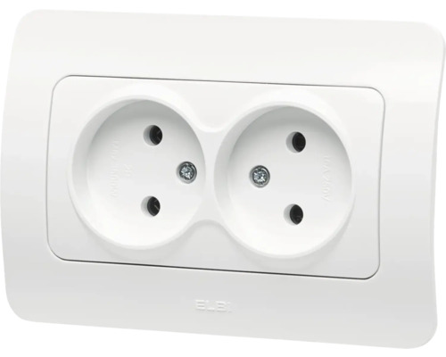 Priză dublă pentru interior