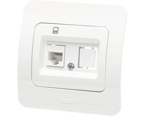 Priza de date ELBI cu o priză de rețea