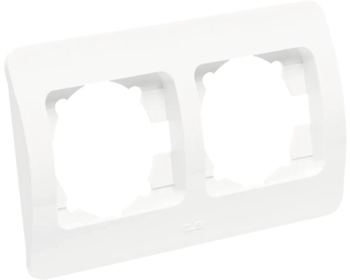 Ramă dublă pentru întrerupătoare și prize