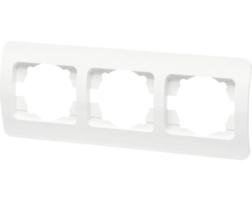 Ramă triplă pentru prize și întrerupătoare