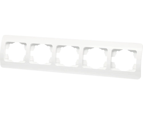 Ramă cincuplă pentru întrerupătoare și prize