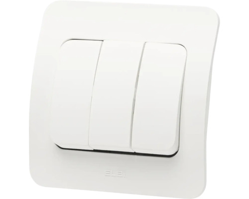 Întrerupător triplu pentru montaj pe perete