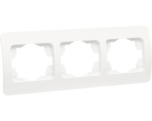 Ramă triplă pentru întrerupătoare și prize