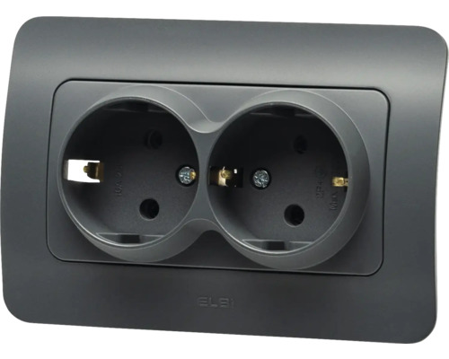 Priza dublă pentru interior