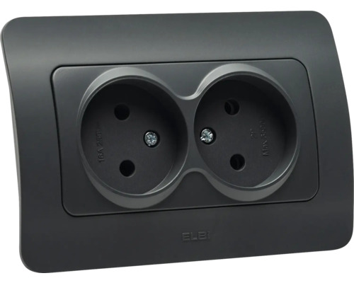 Priza dublă pentru interior