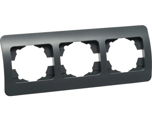 Ramă triplă pentru întrerupătoare și prize
