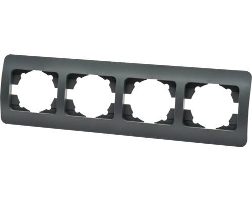 Ramă de acoperire cvadruplă pentru întrerupătoare și prize