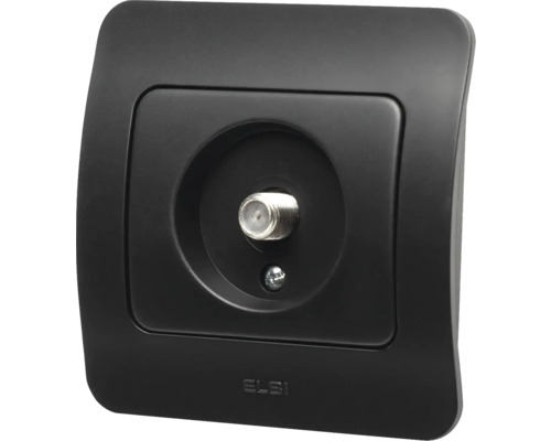 Priza de antenă cu o deschidere pentru cablu coaxial