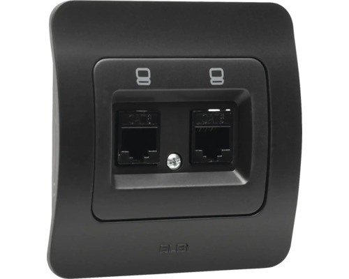 Cutie dublă de rețea cu conexiune CAT6