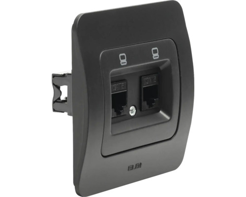 Cutie de rețea cu două porturi pentru montare pe perete