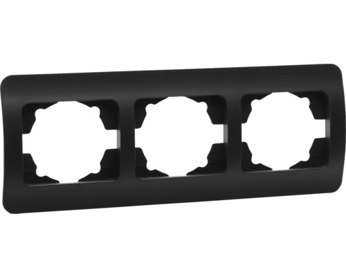 Cadru triplu pentru întrerupătoare și prize