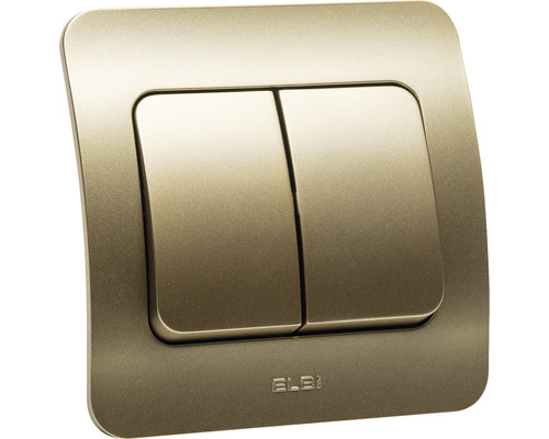 Întrerupător dublu pentru montaj pe perete