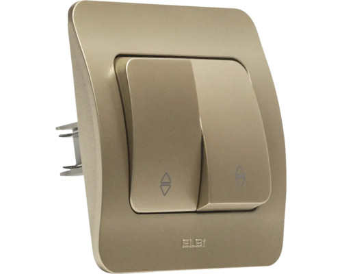 Comutator basculant dublu ELB pentru jaluzele