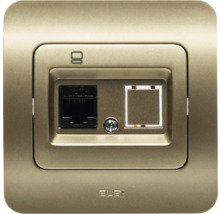 Priza de rețea cu conectori RJ45 și RJ11