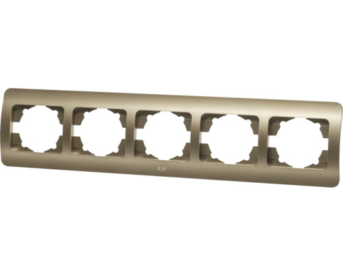 Cadru quintuplu pentru întrerupătoare și prize