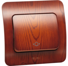 Buton sonerie ELSO cu aspect de lemn