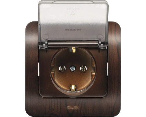 Priză cu capac rabatabil