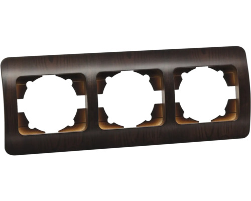 Ramă triplă pentru întrerupătoare și prize