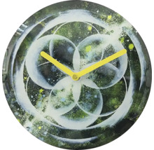 Ceas de masă/perete NeXtime Cosmo Green Ø 20 cm