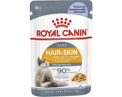 Hrană umedă pentru pisici, Royal Canin Intense Beauty în aspic 85 g-0