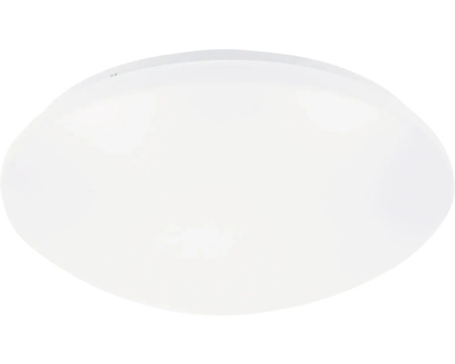 Plafonieră cu LED integrat Lucas 18W 1180 lumeni, protecție la umiditate IP44, senzor de mișcare, alb