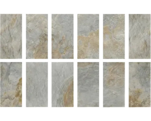 Plăci ceramice cu decor de piatră