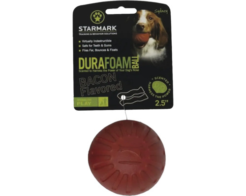 Starmark Durafoam Ball, jucărie durabilă și plutitoare pentru câini