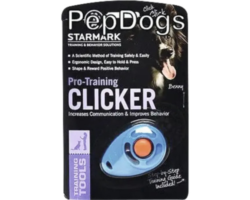 Clicker PepDogs Pro-Training pentru dresaj canin și soluționarea problemelor de comportament