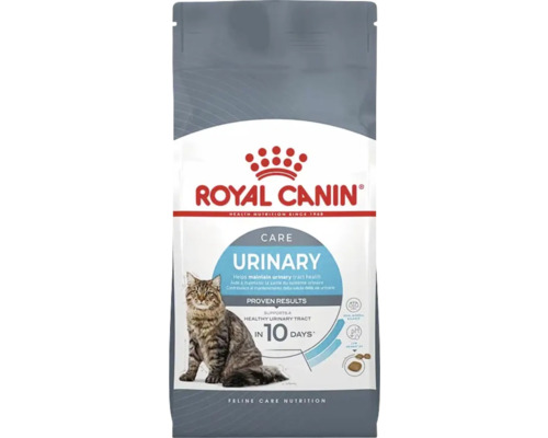 Hrană uscată pentru pisici Royal Canin FCN Urinary Care, 2 kg Pachet de hrană pentru pisici Royal Canin Urinary Care pentru a susține sănătatea tractului urinar