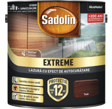 Lazura pentru lemn Sadolin Extreme, nuanța Teak, cutie