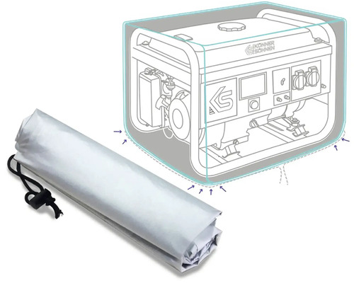 Husa de protecție pentru generator și sac de depozitare corespunzător