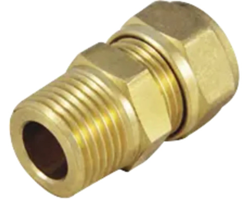 Racord alamă Tiemme compresiune țeavă Ø22x1/2" Racord alamă Tiemme compresiune țeavă Ø22x1/2"