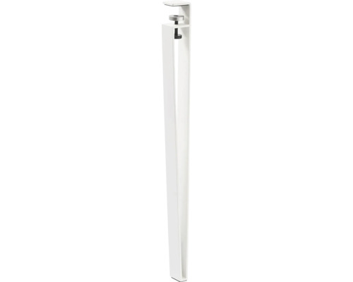 Picioare masă Tarrox Clamp-It 710mm, alb 2 bucăți